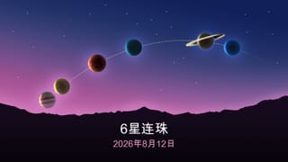2026年8月12日行星连珠