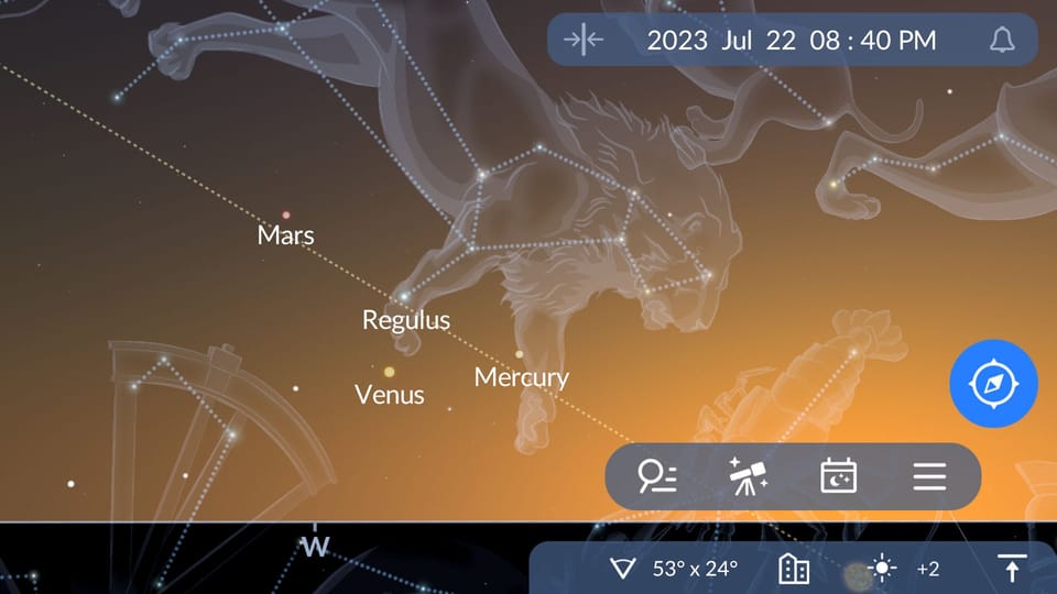 Alignment 2023 Mars, Venus Aligned 2023