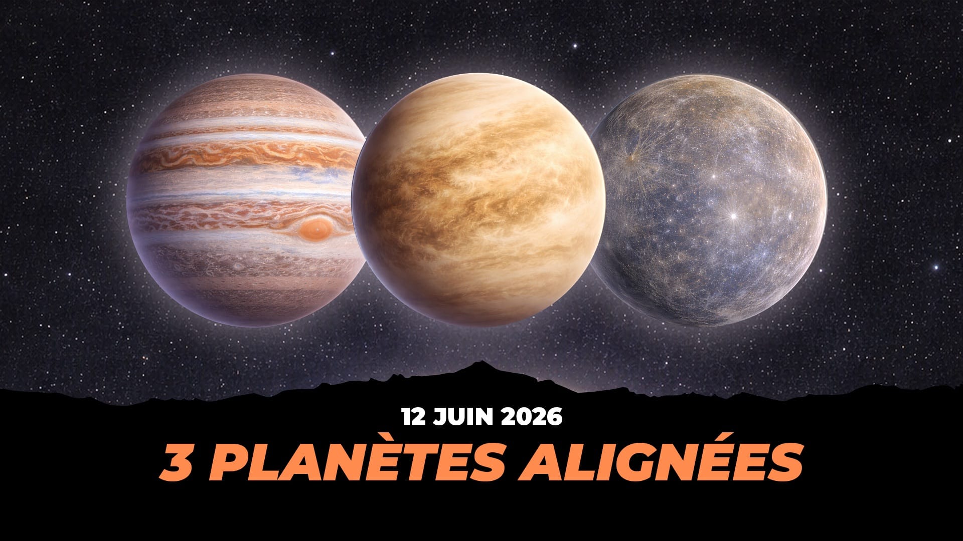 Alignement planétaire du 12 juin 2026
