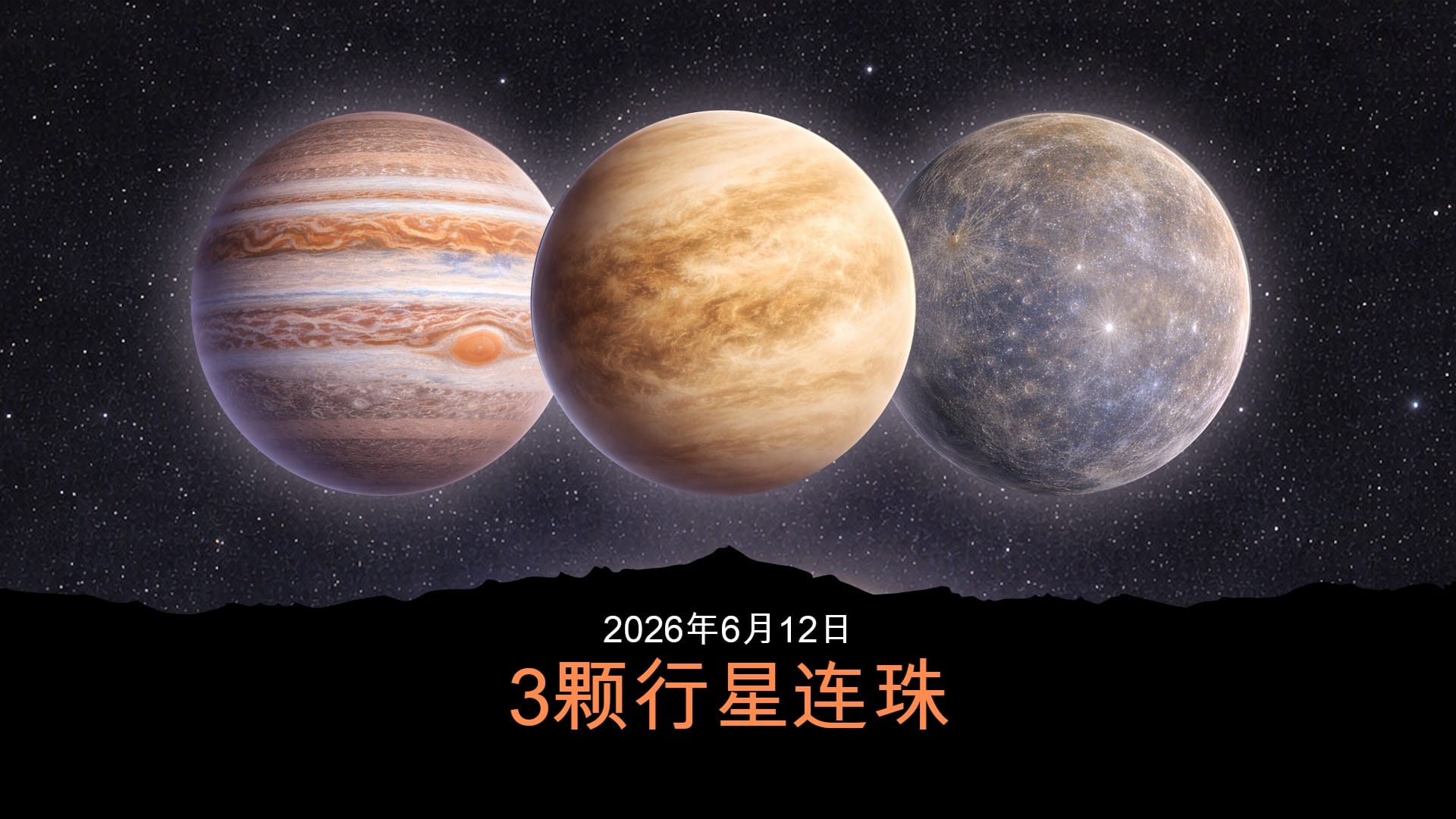 2026年6月12日行星连珠