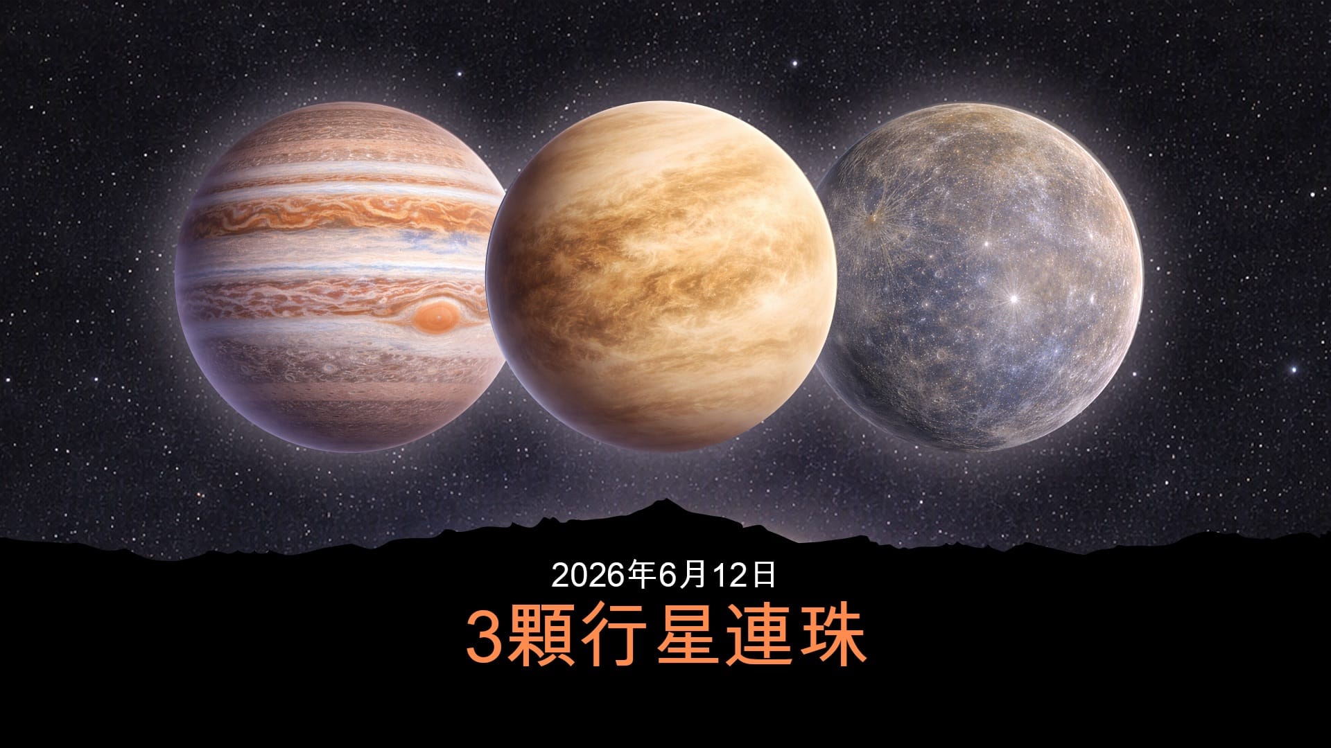 2026年6月12日行星連珠