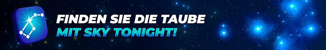 Finden Sie die Taube mit Sky Tonight!