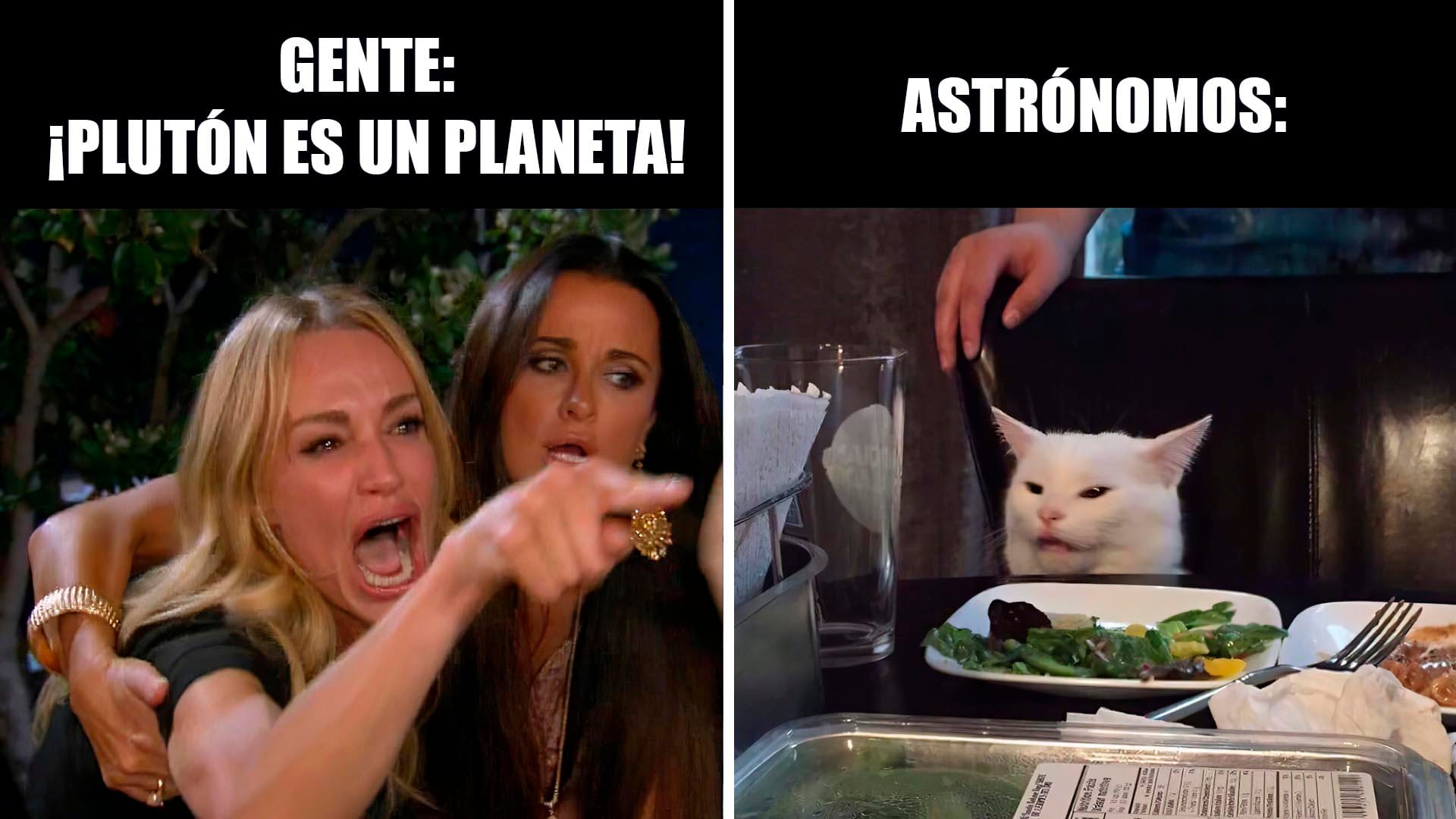 Meme del planeta Plutón