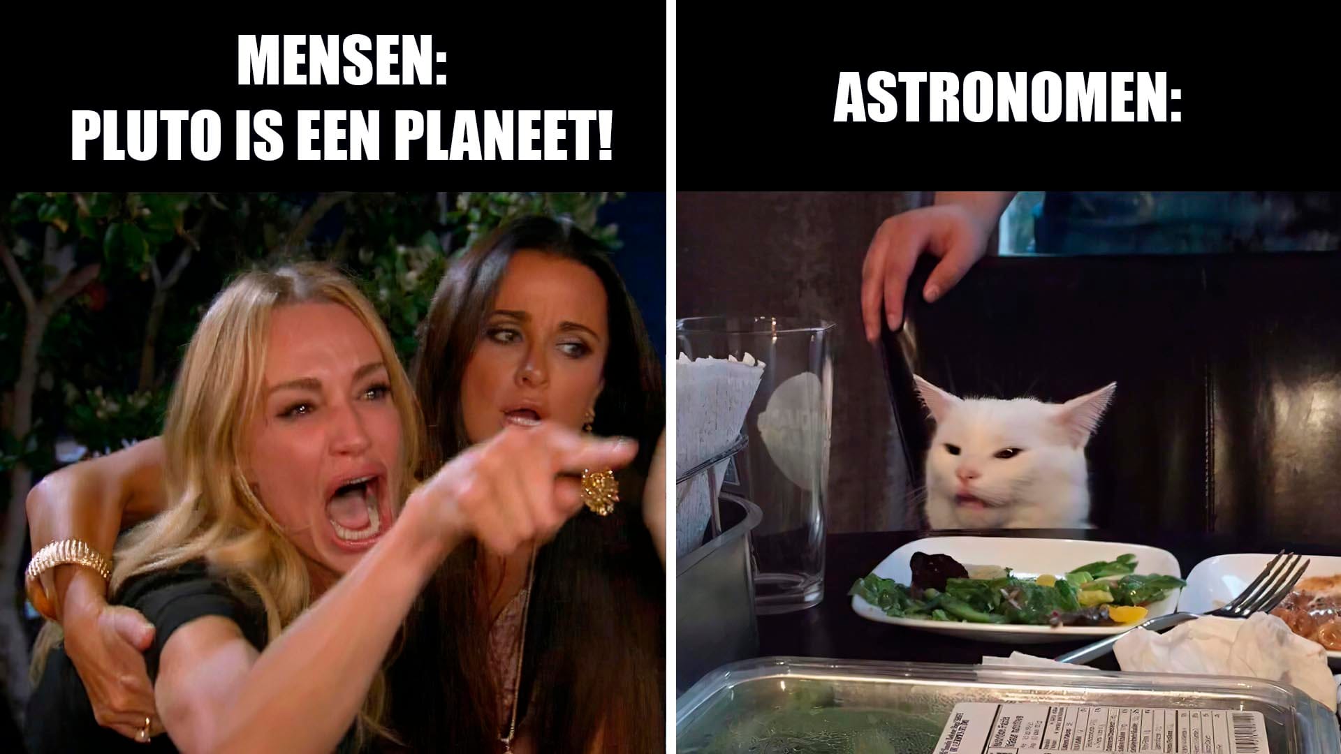 Meme van planeet Pluto