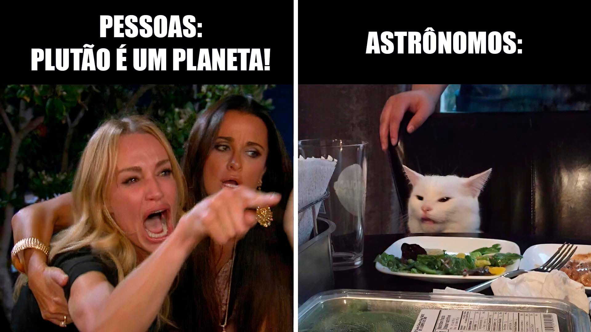 Meme do planeta Plutão
