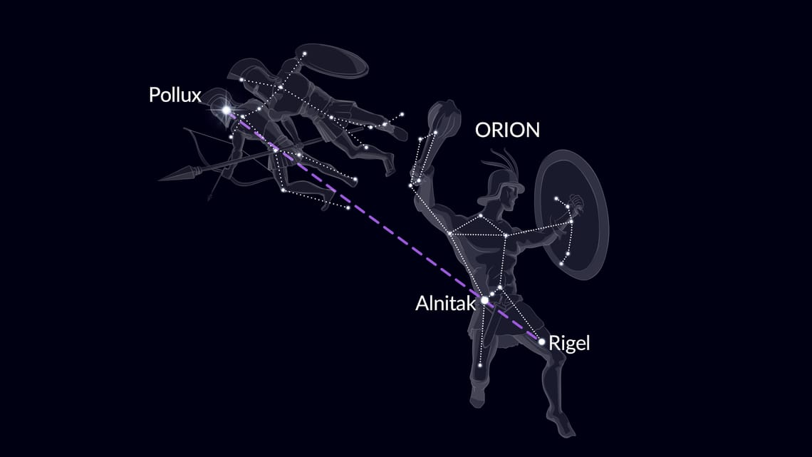 Pollux Star | Gemini Constellation Brightest Star | Pollux: Twin Star ...