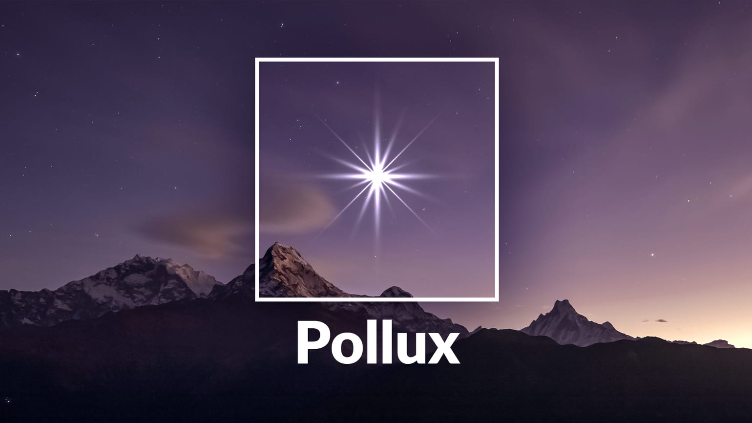 Estrella Pollux Constelación de Géminis Estrella más brillante