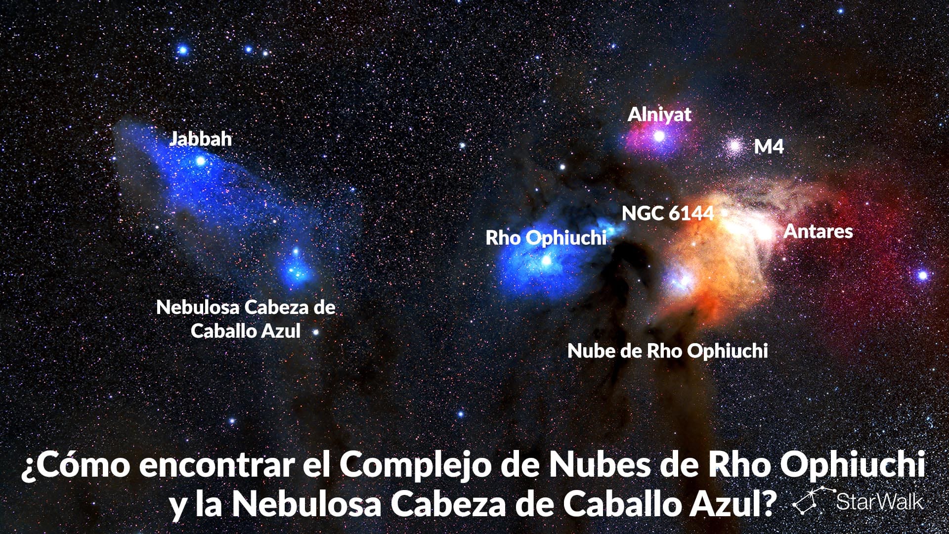 Cómo encontrar el Complejo de nubes de Rho Ophiuchi