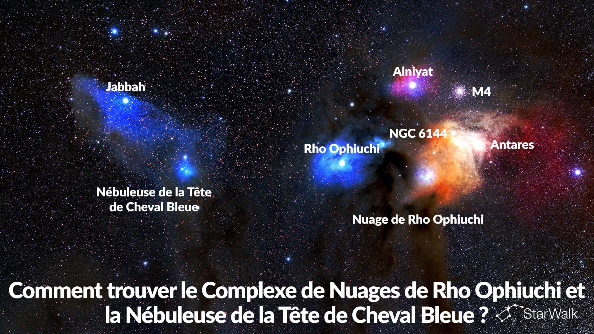 Comment trouver le Complexe de nuages de Rho Ophiuchi