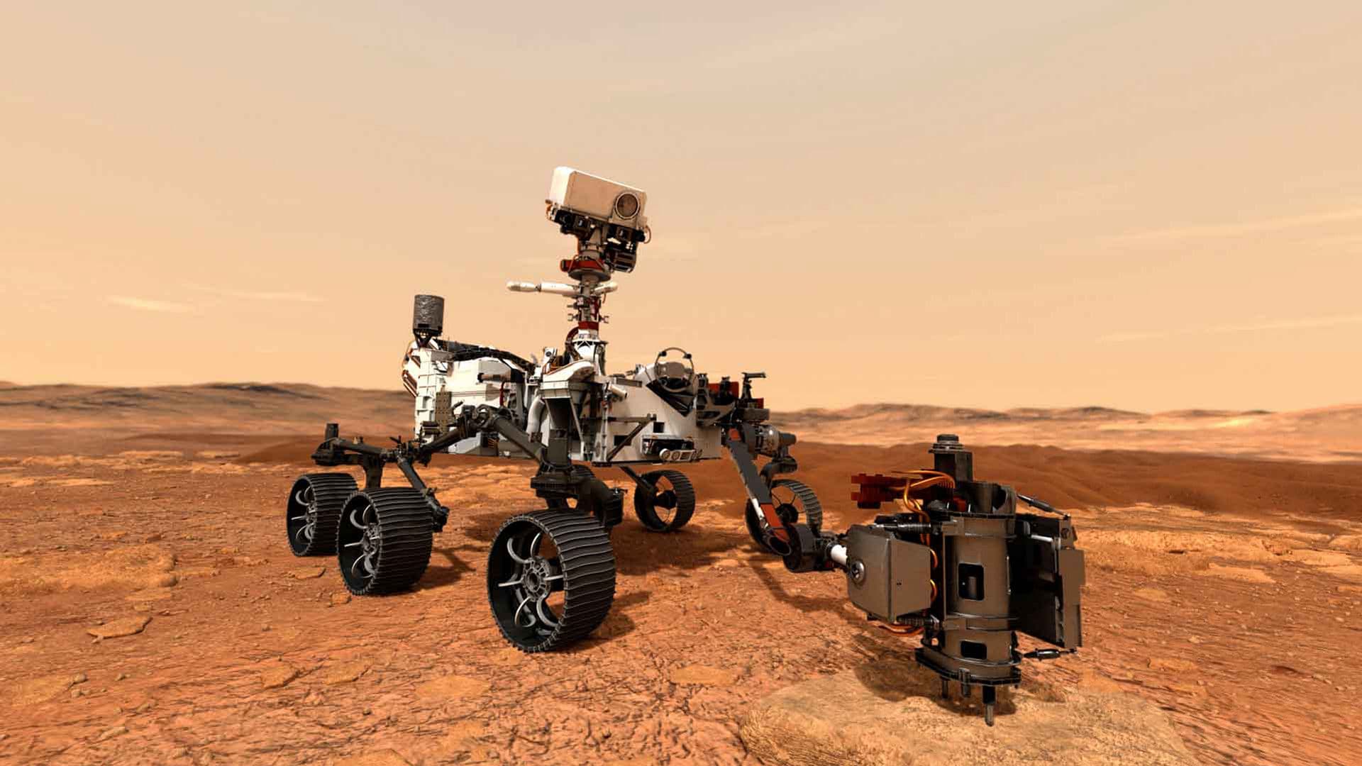 Rover Perseverance a caminho de Marte