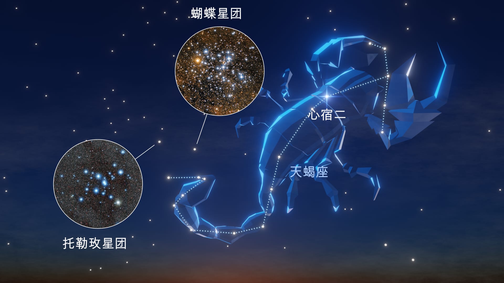 Scorpius constellation