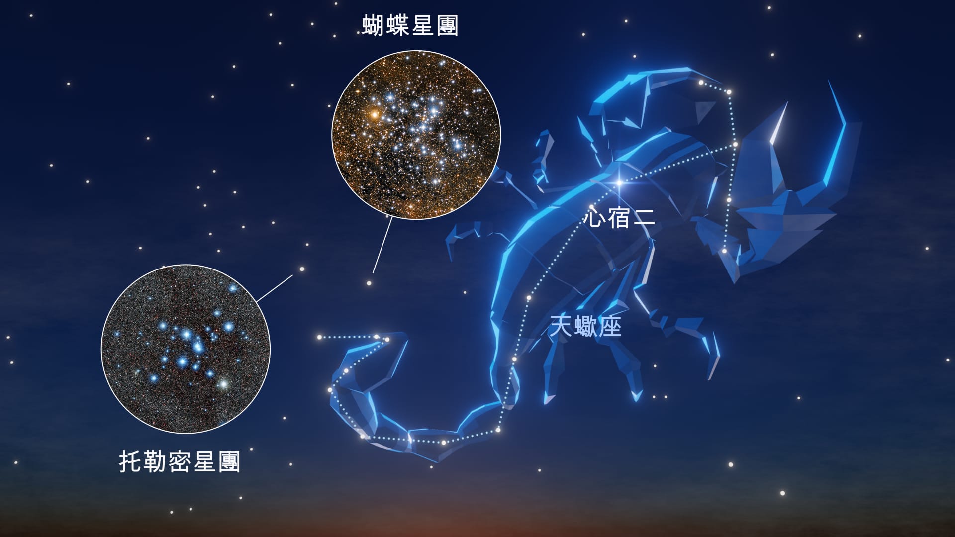 Scorpius constellation