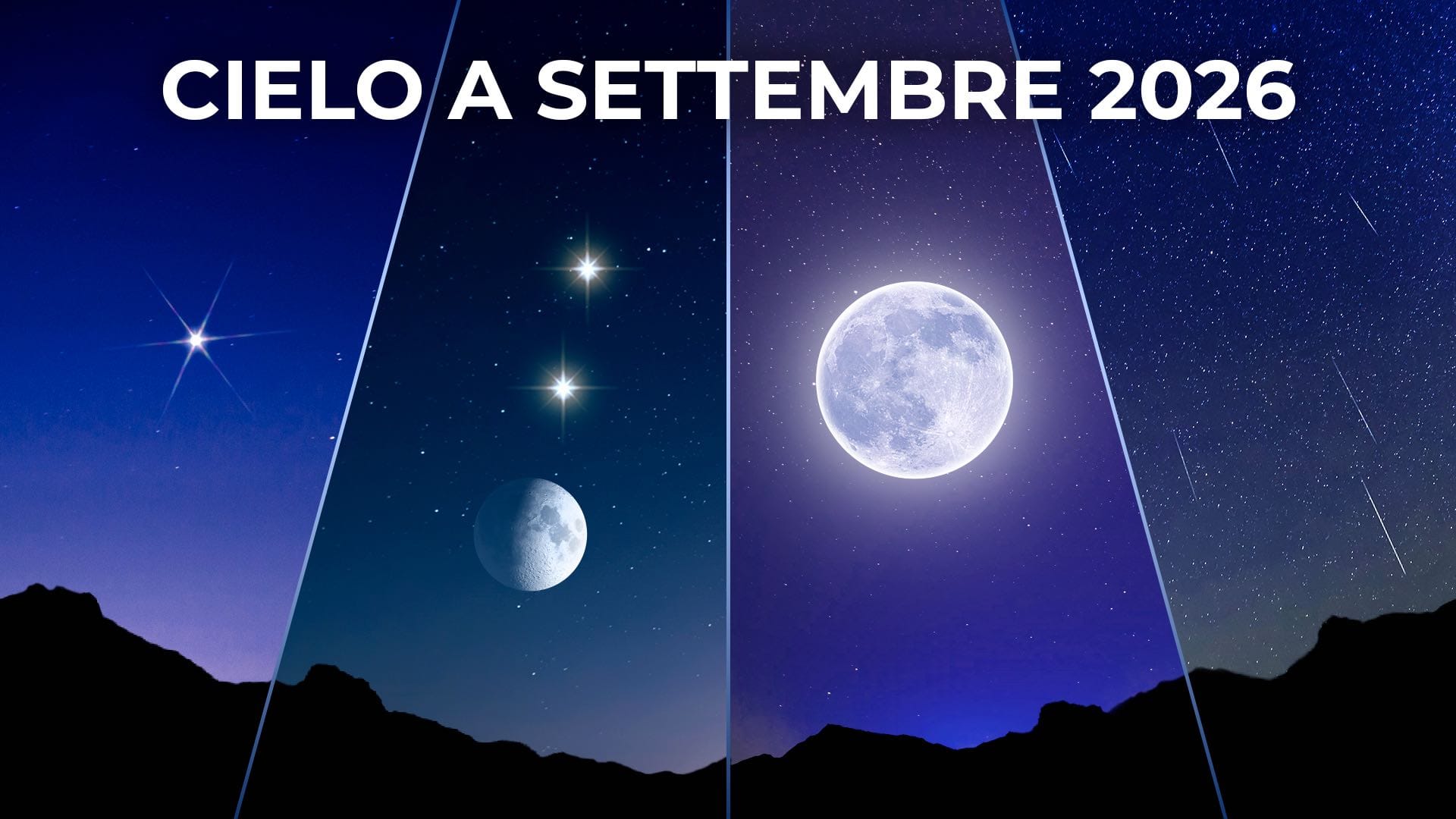 Cielo a settembre 2026