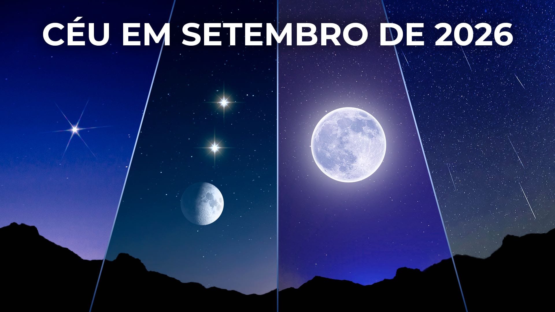 Céu em setembro de 2026