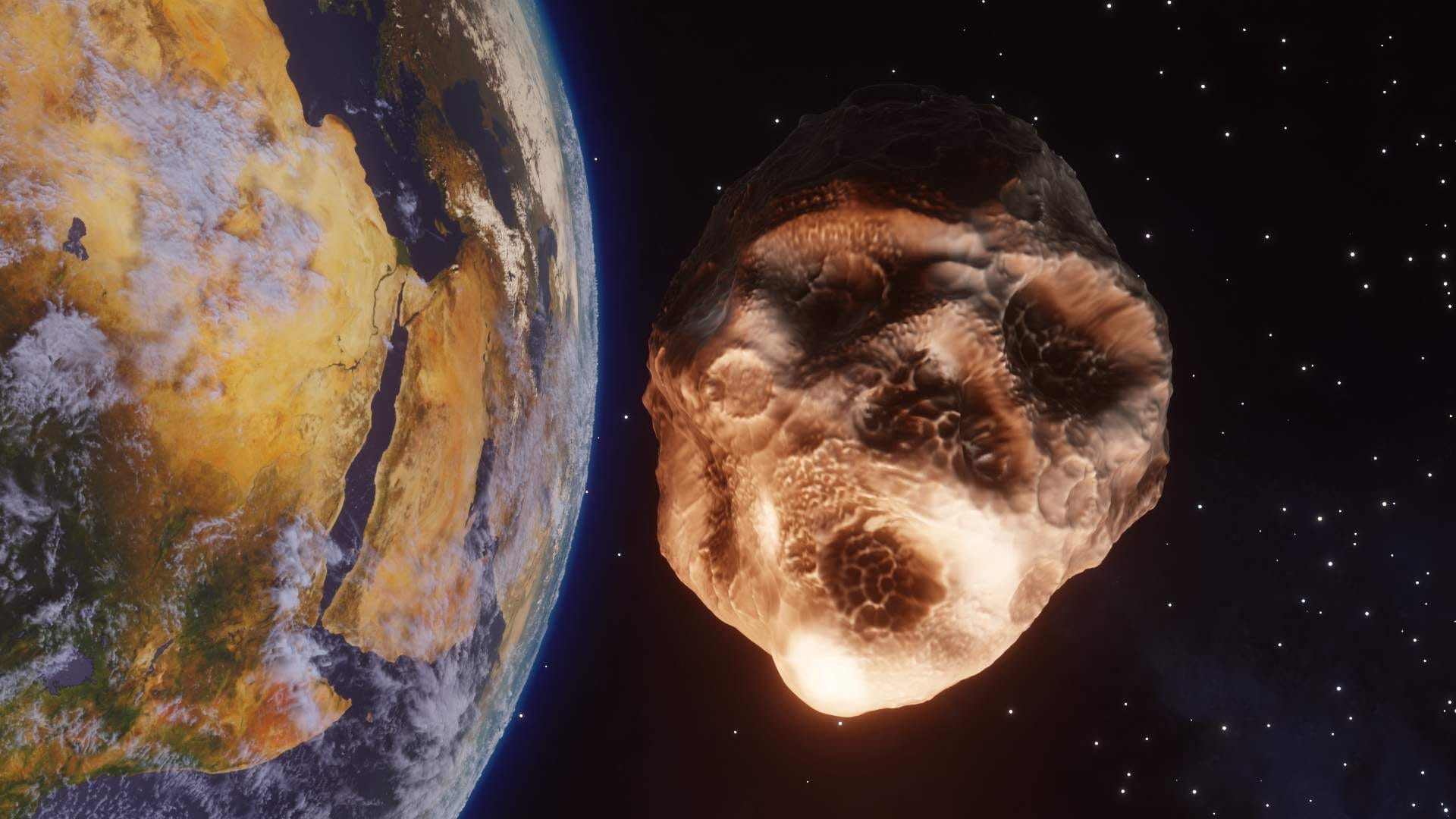 2021 earth asteroid hitting 430