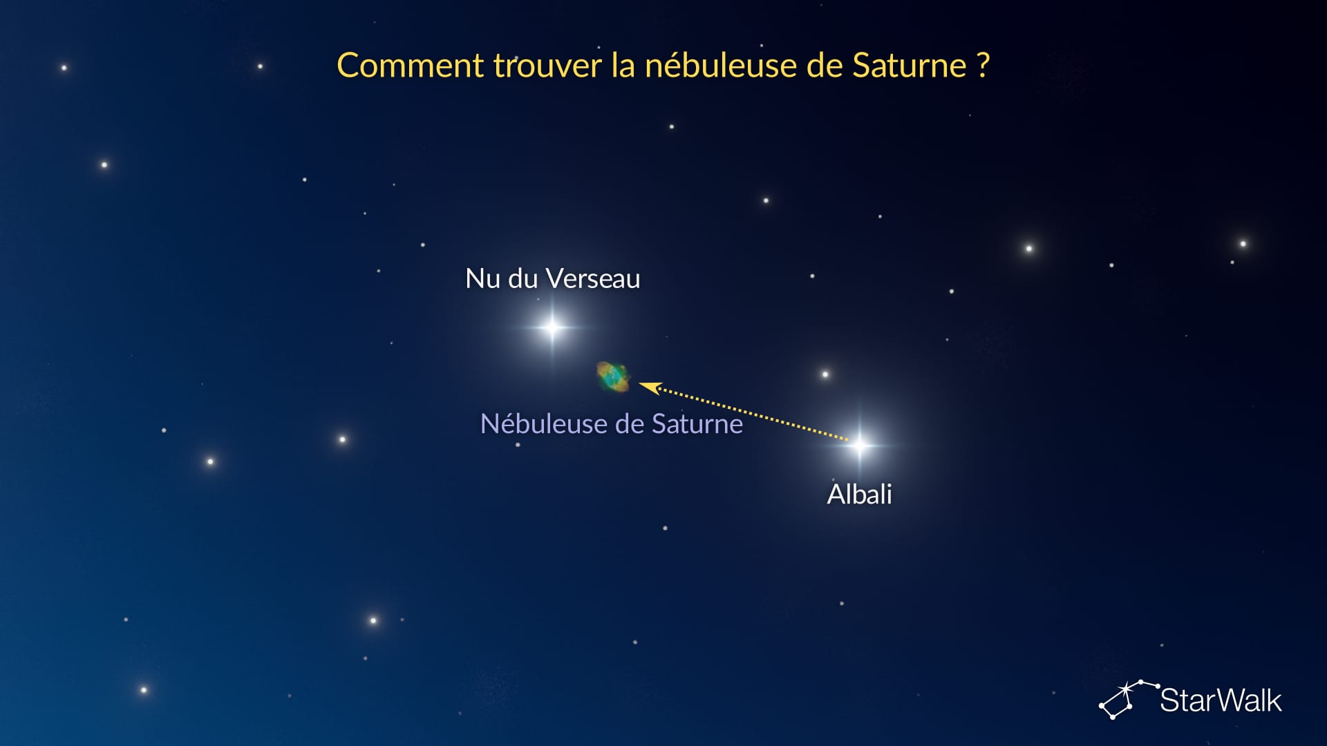 Nébuleuse du Crâne – Comment la trouver