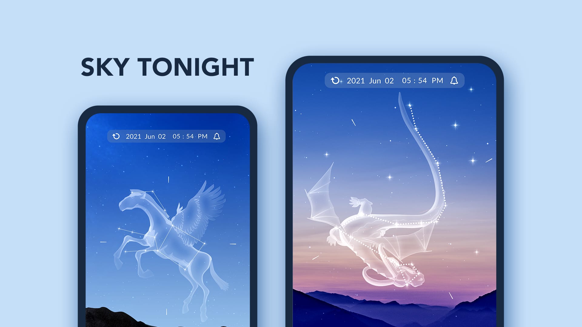Sky Tonight Banner with Devices