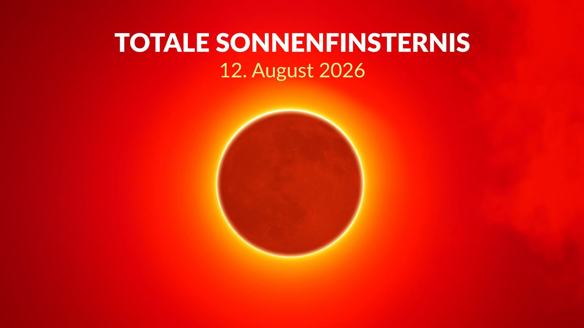 Sonnenfinsternis vom 12. August 2026