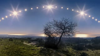 Sun During The Summer Solstice