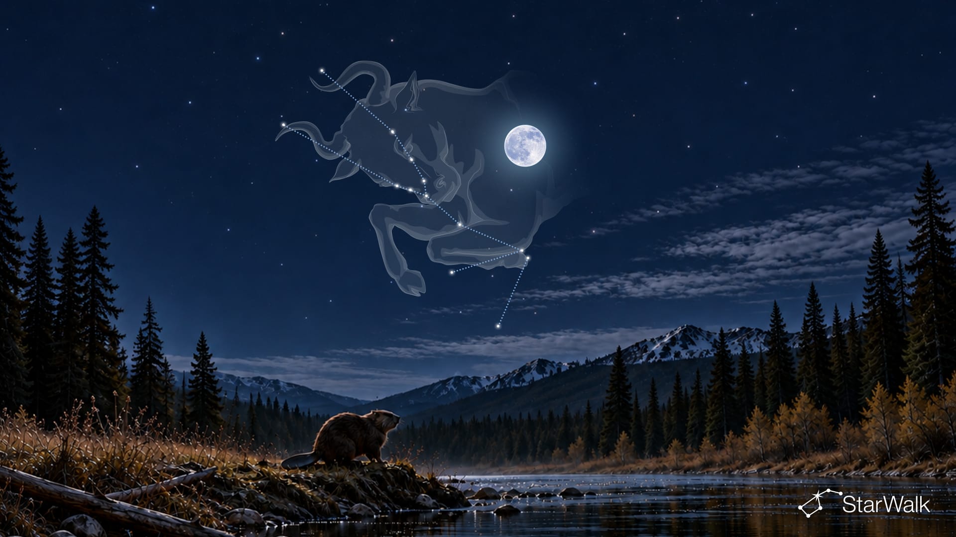 Eventos astronómicos de noviembre: Luna Llena del Castor