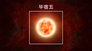 毕宿五,金牛座中的明亮橙色恒星