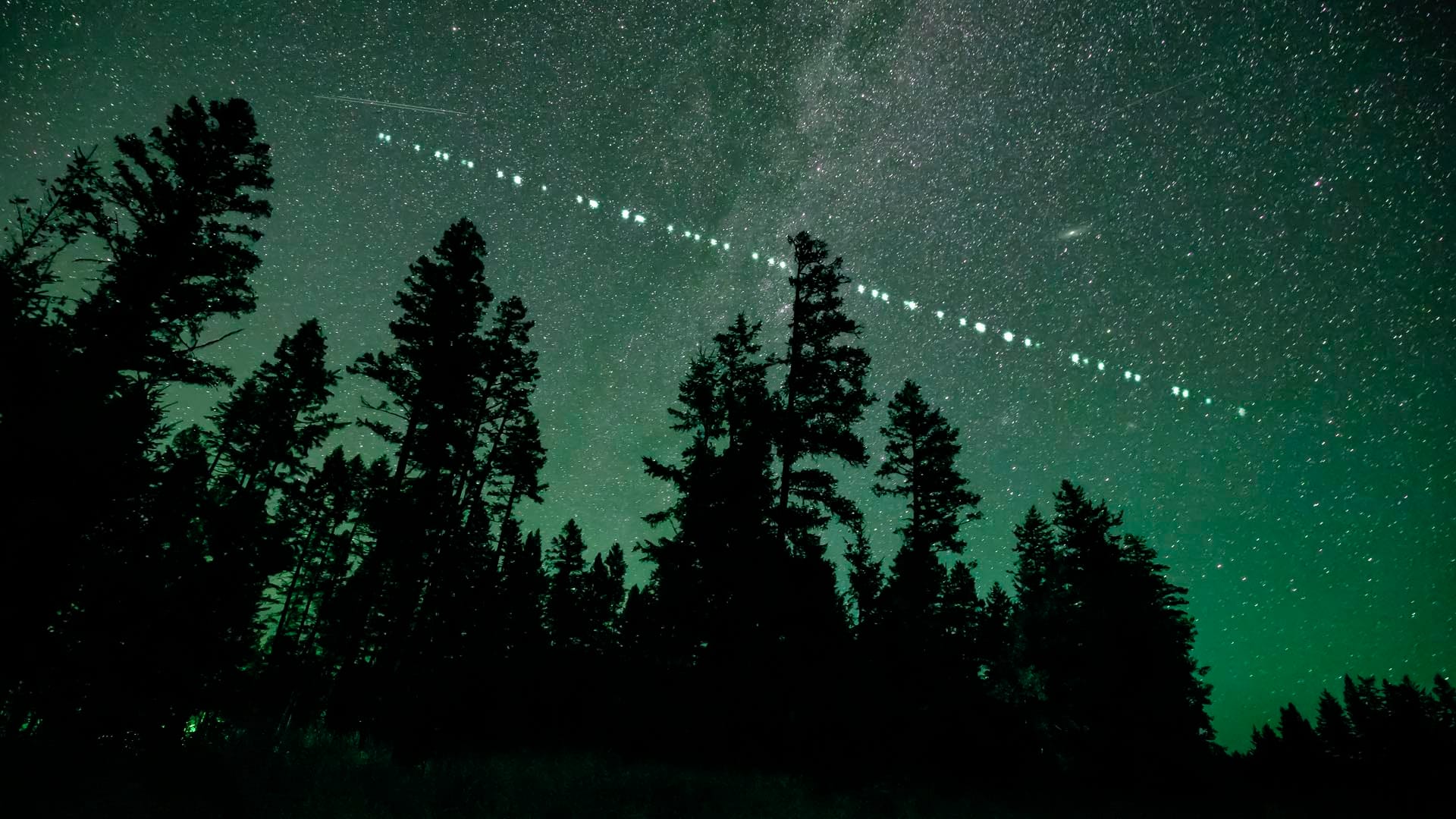 Starlink衛星トレイン