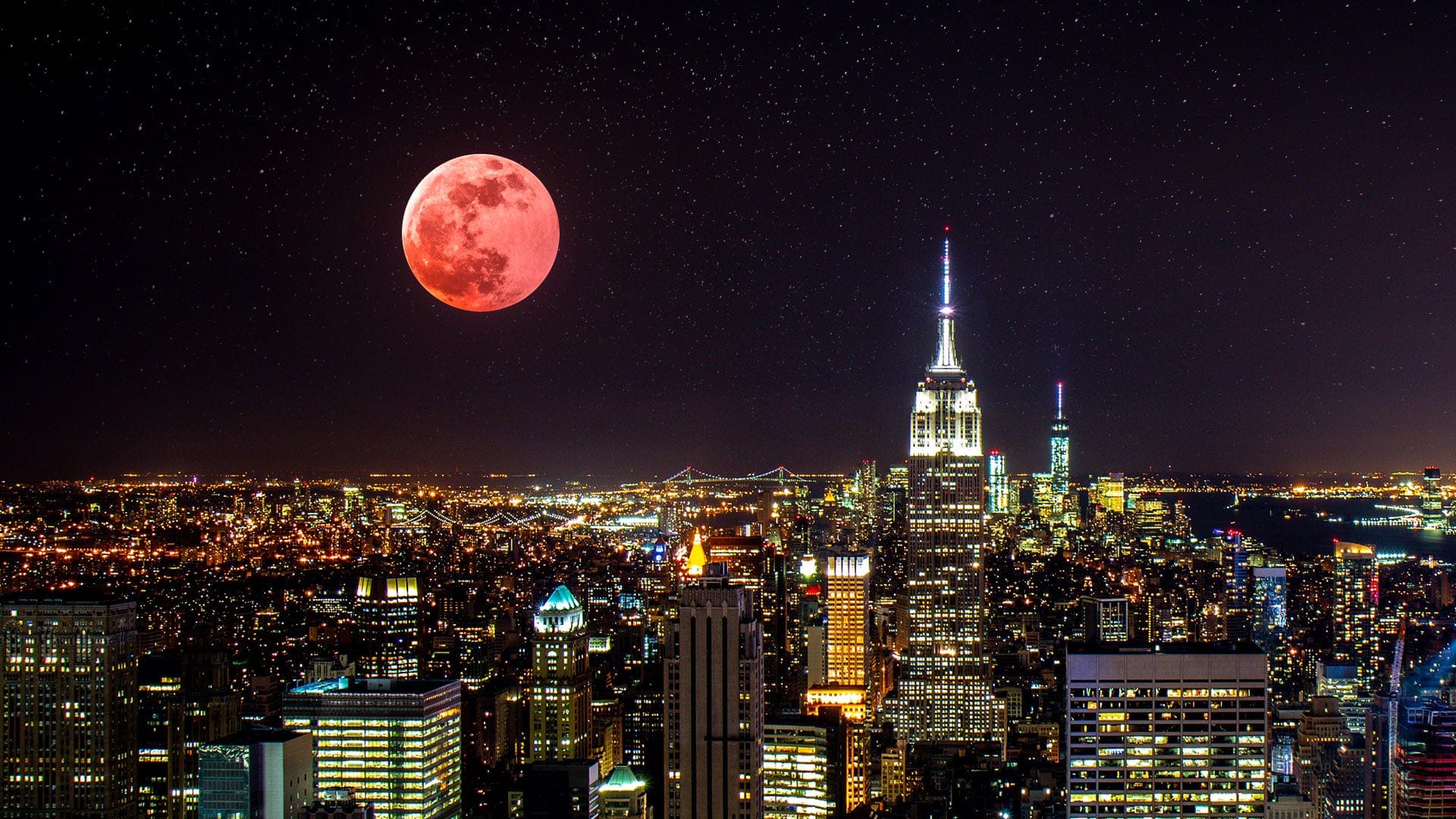 Красная Луна в мае 2022 года: где ее можно увидеть?