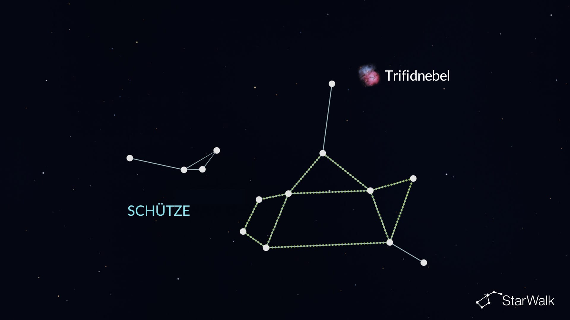 Trifidnebel im Schützen