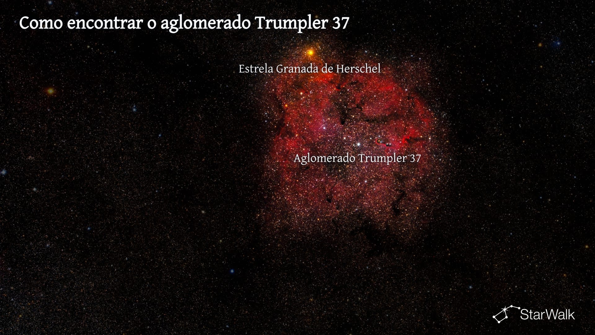 Trumpler 37 — Como encontrar