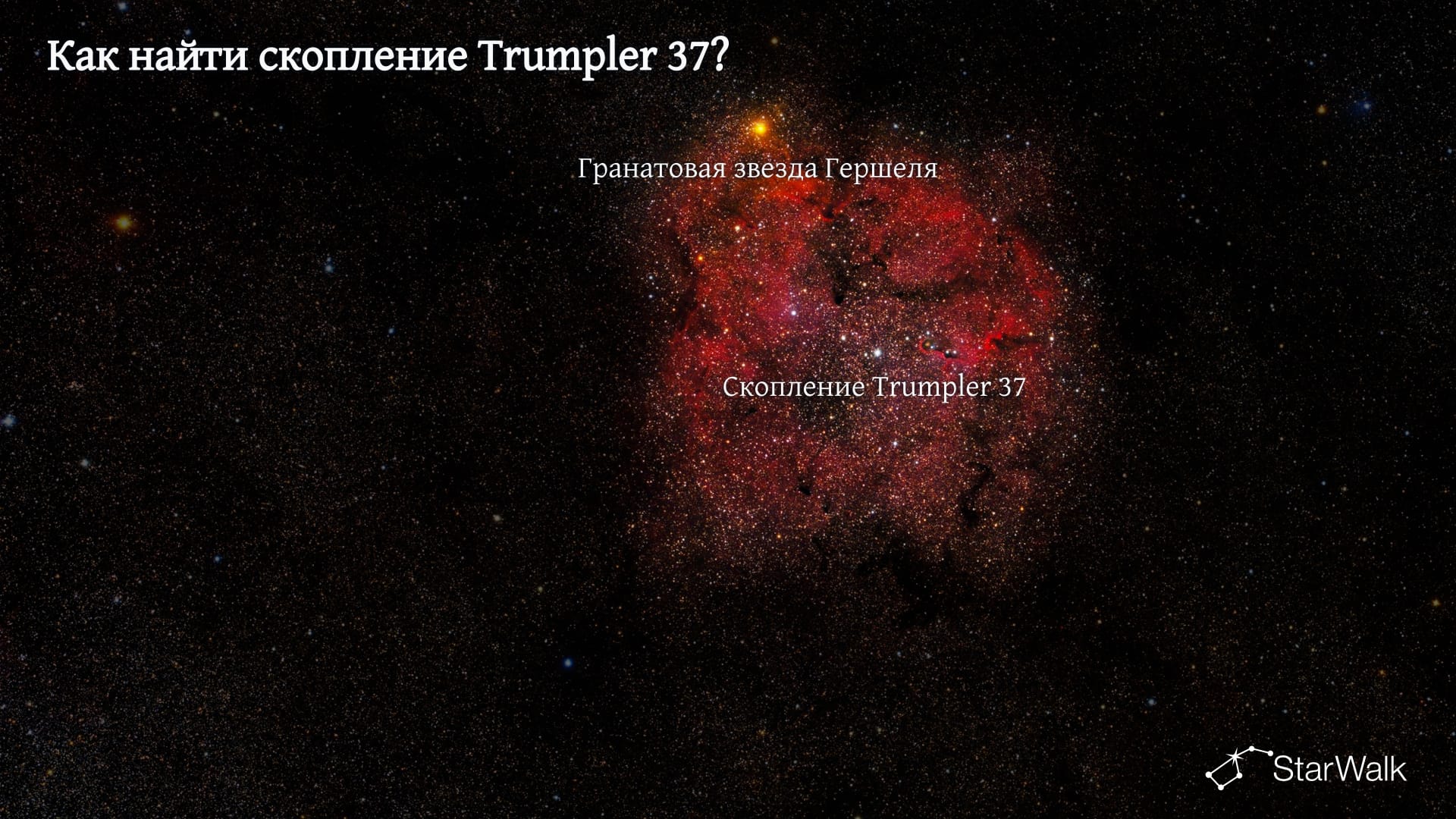 Trumpler 37 — как найти
