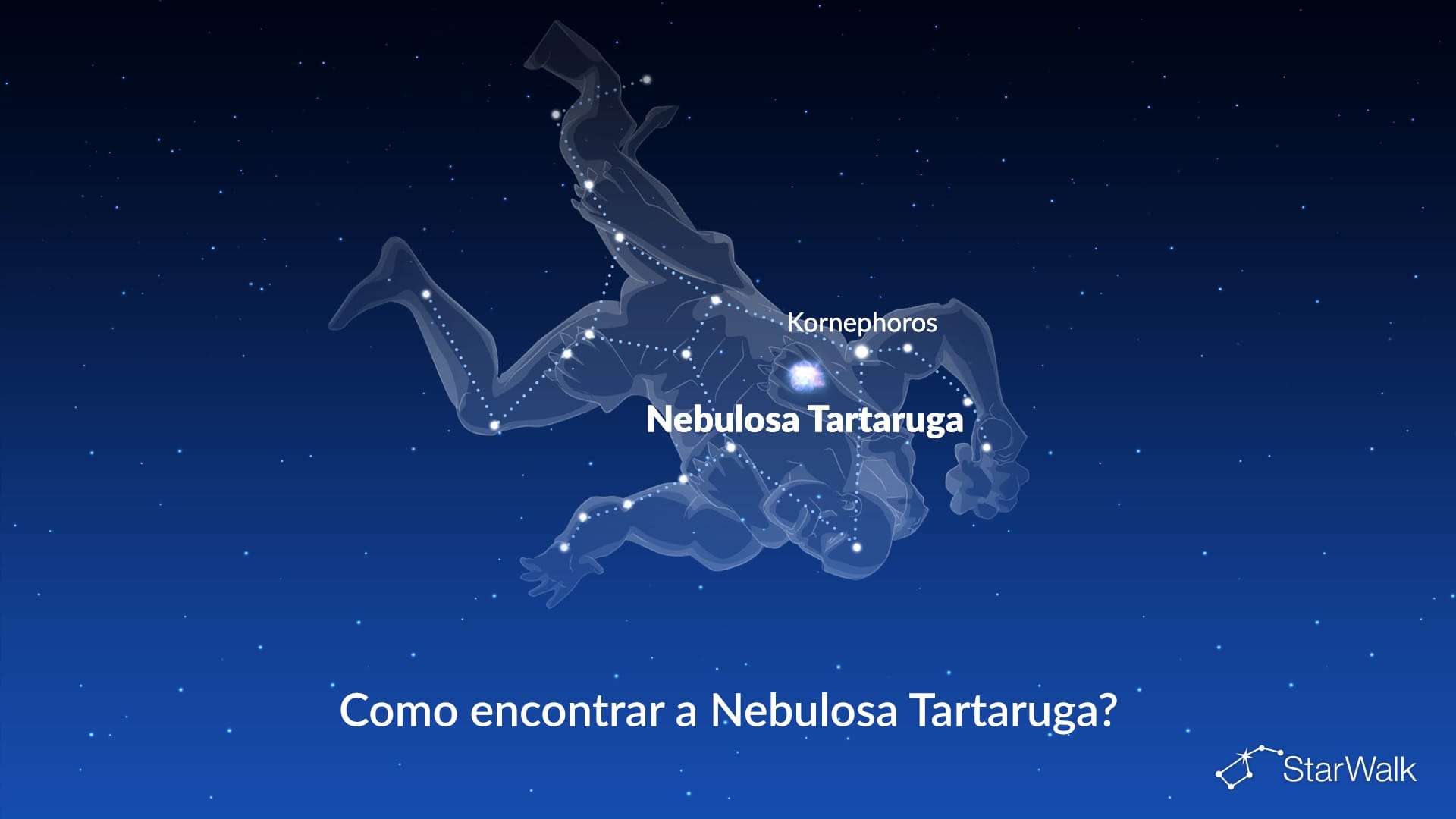 Nebulosa da Tartaruga — como encontrar