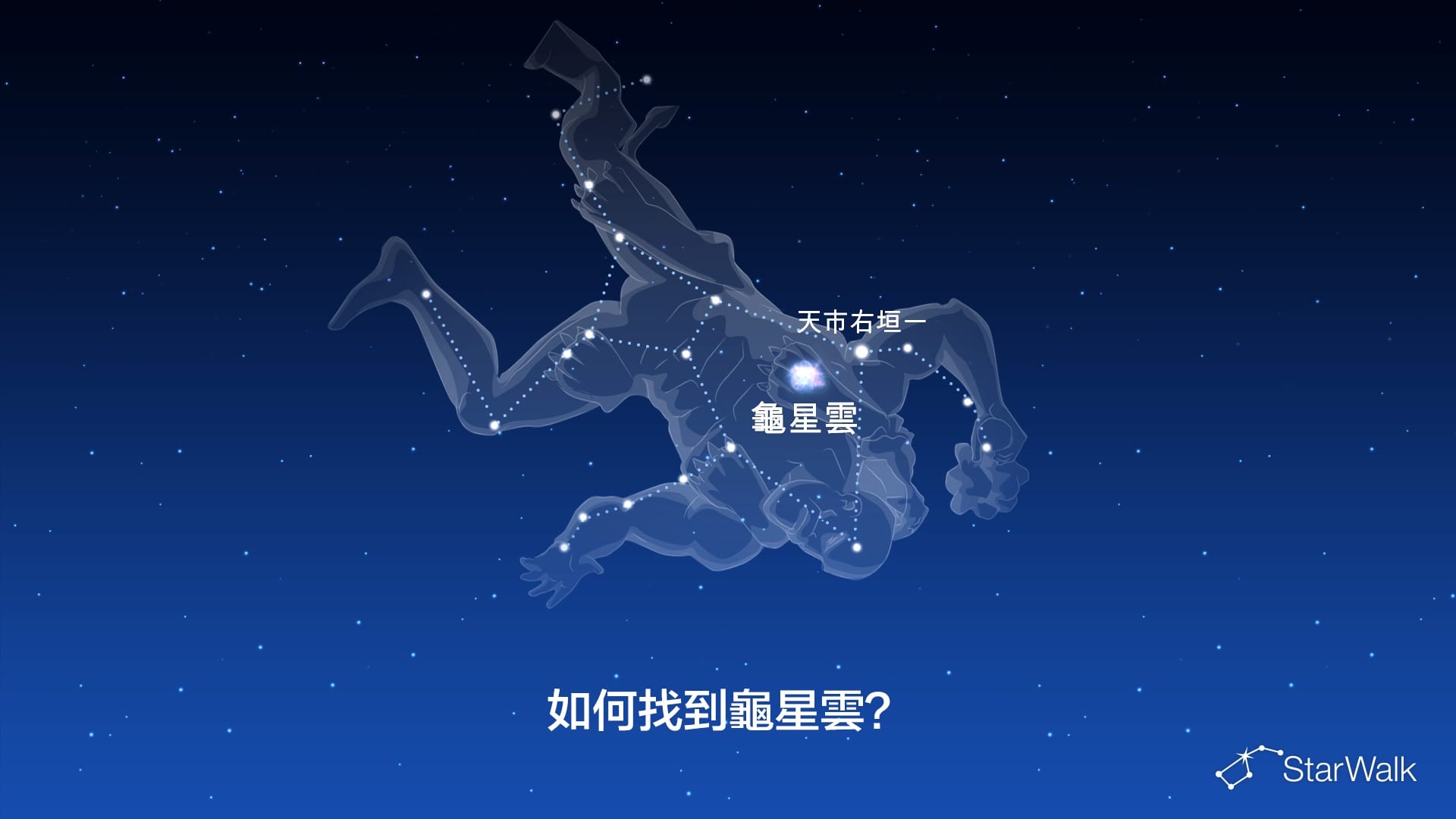 海龜星雲——如何尋找