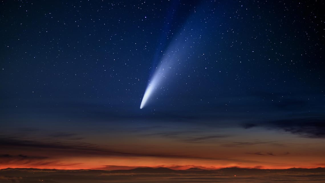 Komet 2023 Himmelsrichtung Leo West Buzz