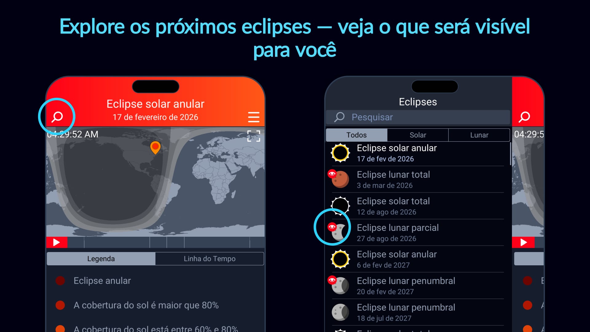 Próximos eclipses