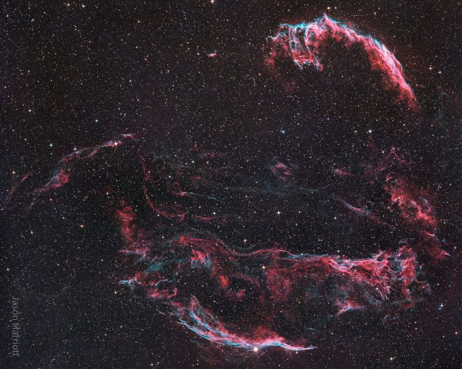 Veil Nebula with Seestar S30 Pro by Jason Marriott