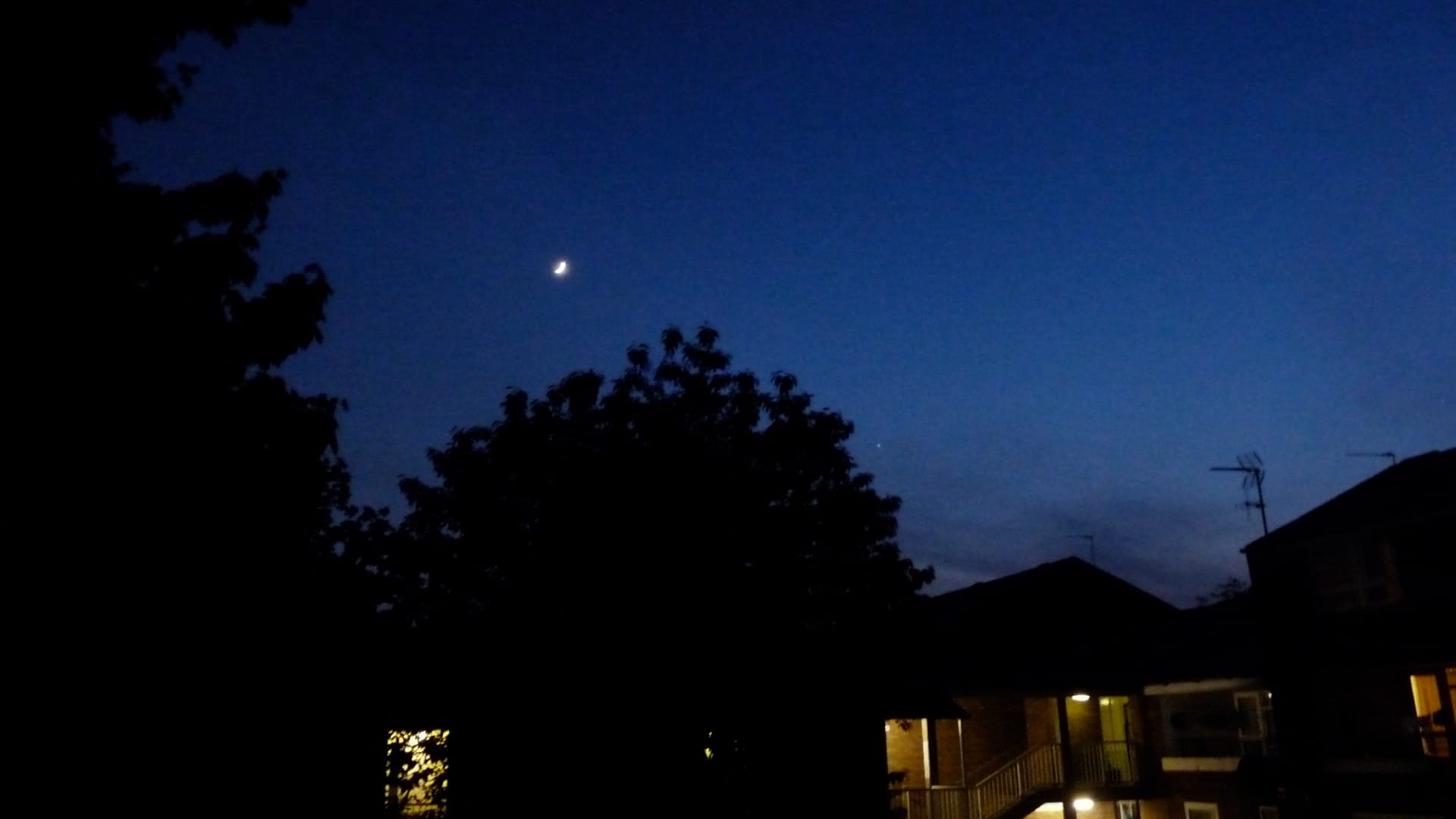 Venus in the sky