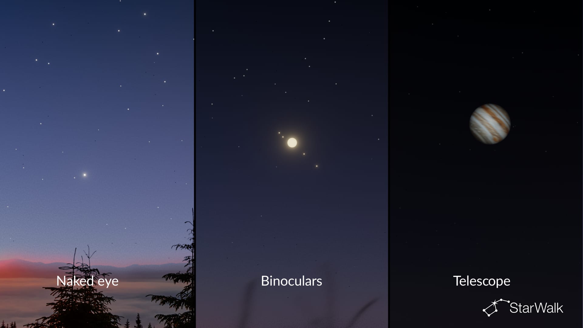 What does Jupiter look like?
