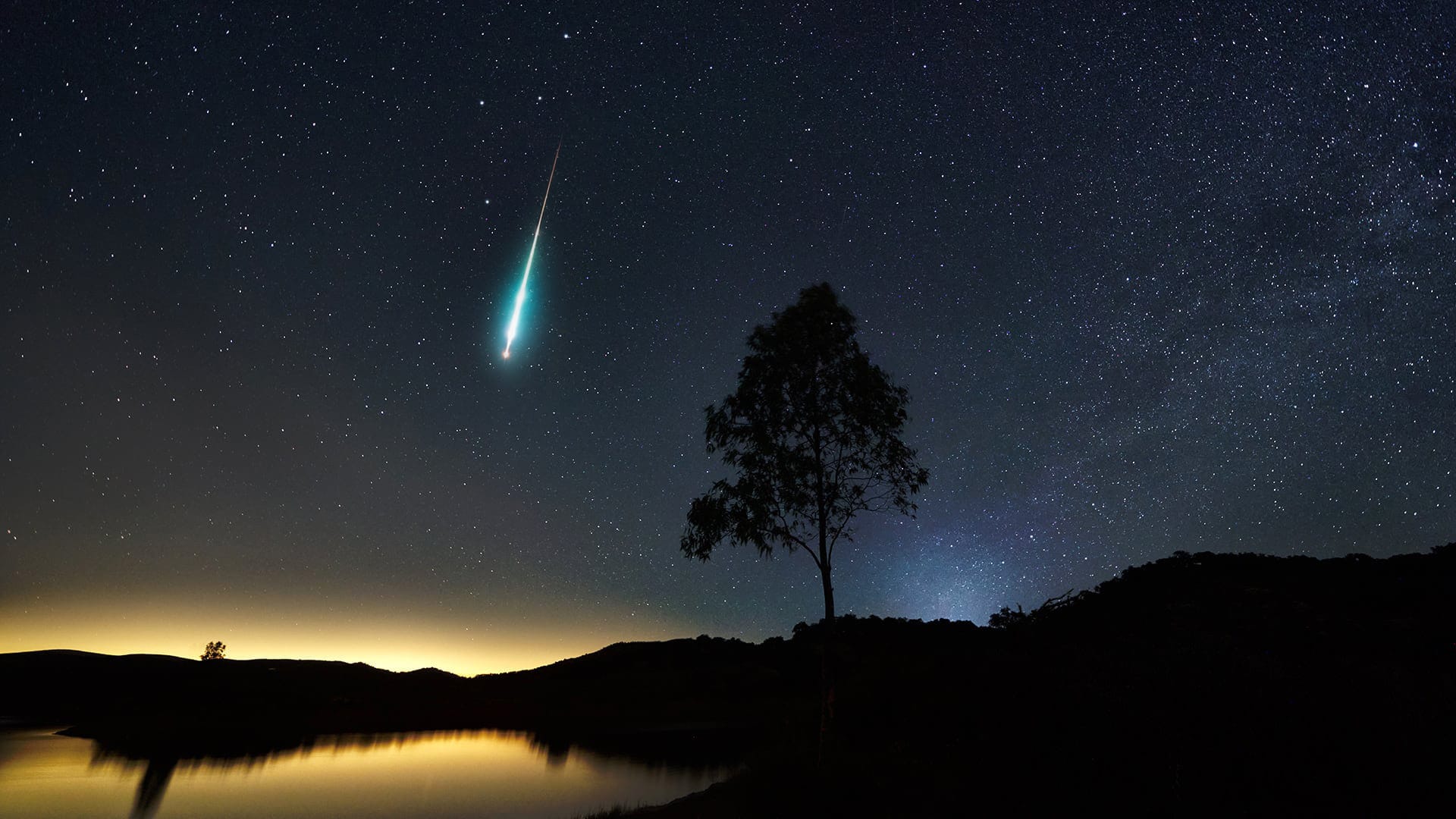 Com’è una stella cadente