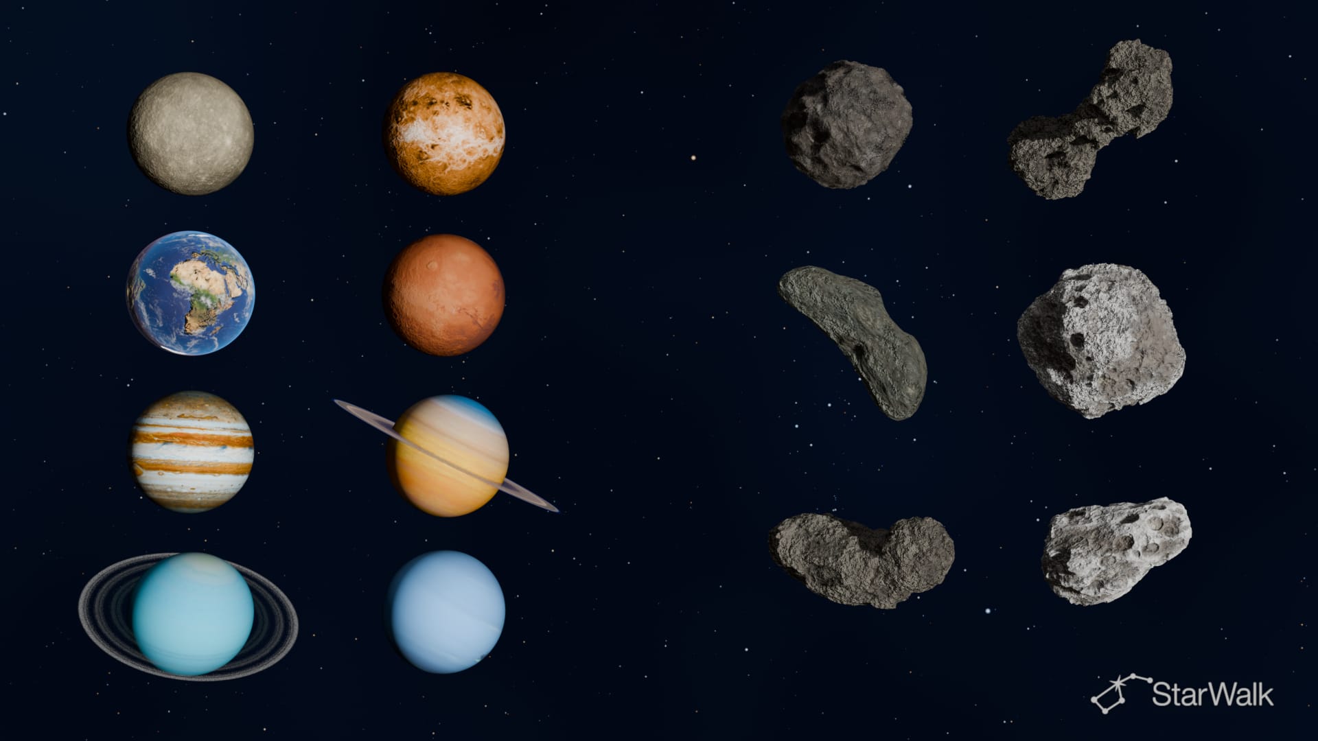 Warum sind Planeten rund, die meisten Asteroiden aber nicht?