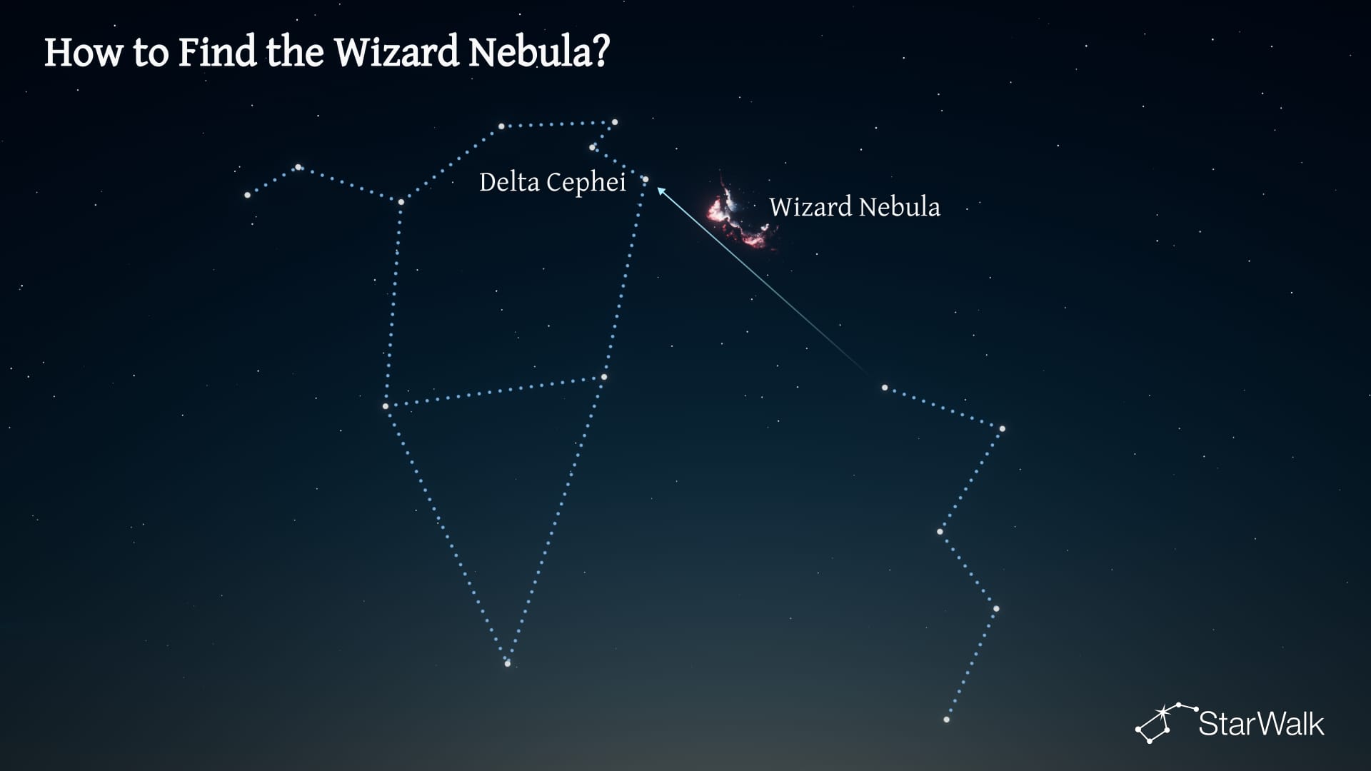 Wizard Nebula – How to Find