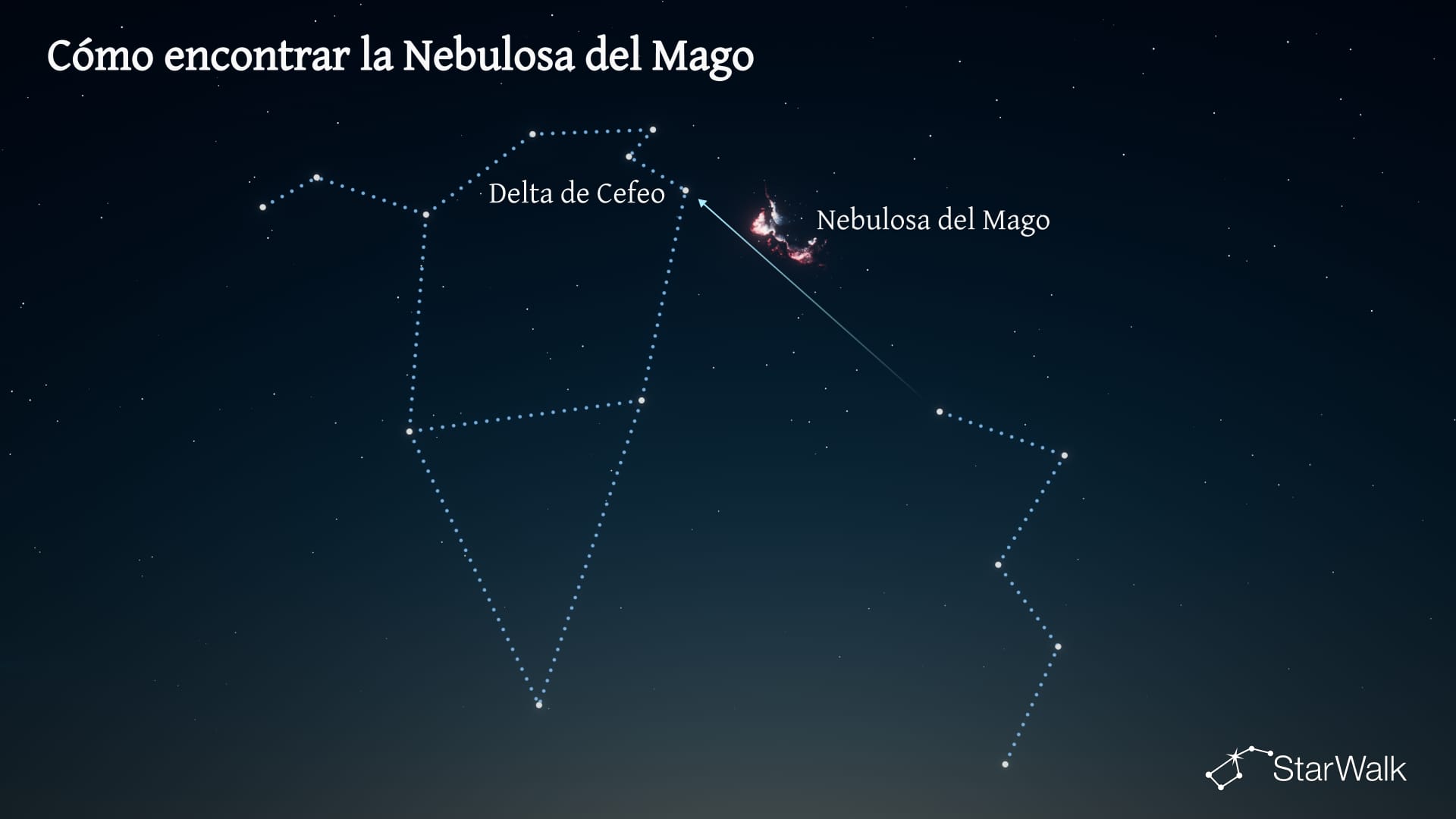 Nebulosa del Mago: cómo encontrarla