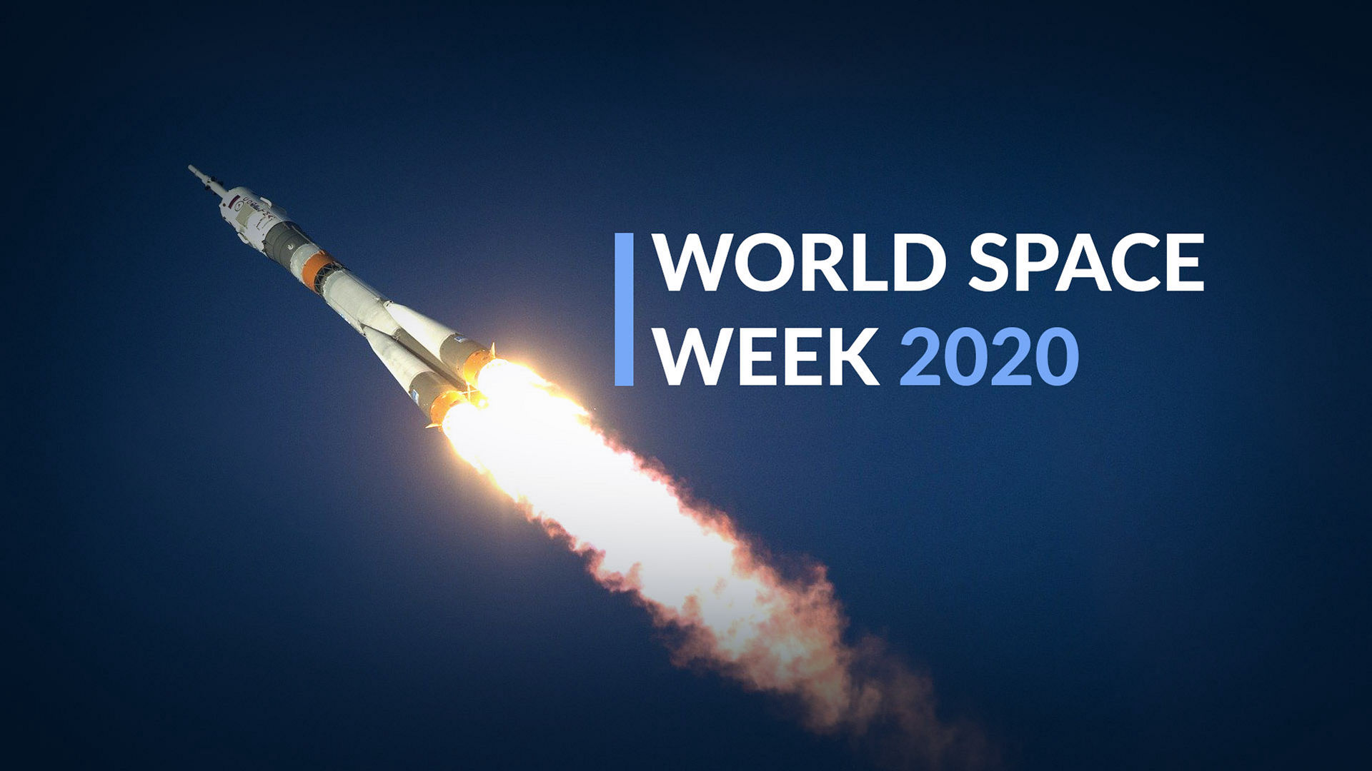 Começou a Semana Mundial do Espaço 2020!