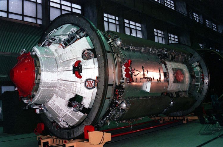 Zarya Module Portside View Zarya ISS Module | When was the ISS launched | Zarya Module | ISS Zarya